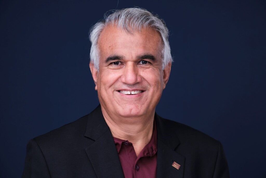 headshot of Dr. Riaz